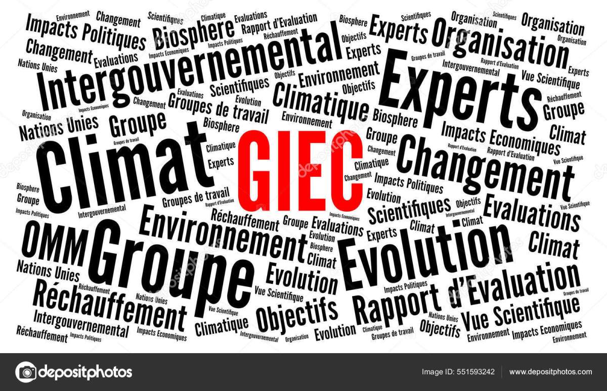 Nouveau rapport du GIEC (groupe d’experts intergouvernemental sur l’évolution du climat)